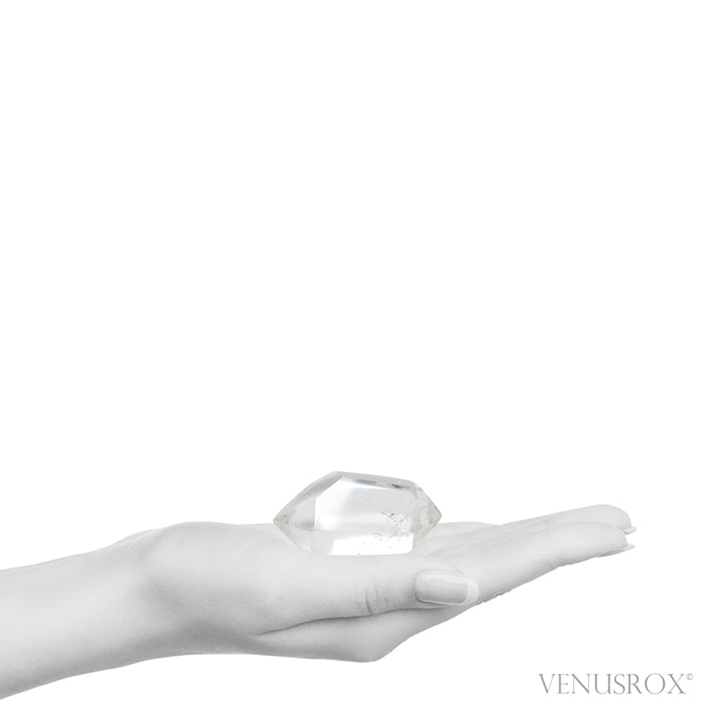 Clear Quartz Polished Double Terminated Point from Madagascar | Venusrox