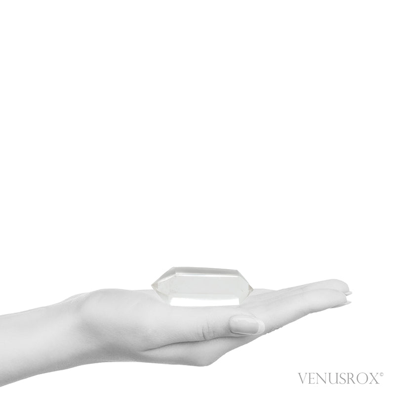Clear Quartz Polished Double Terminated Point from Madagascar | Venusrox