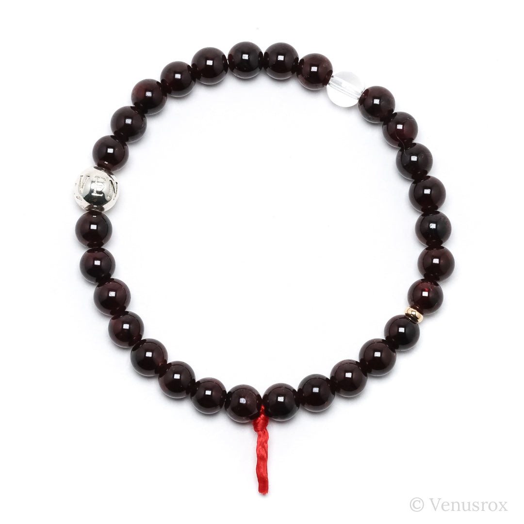 Almandine Garnet Bracelet from India | Venusrox