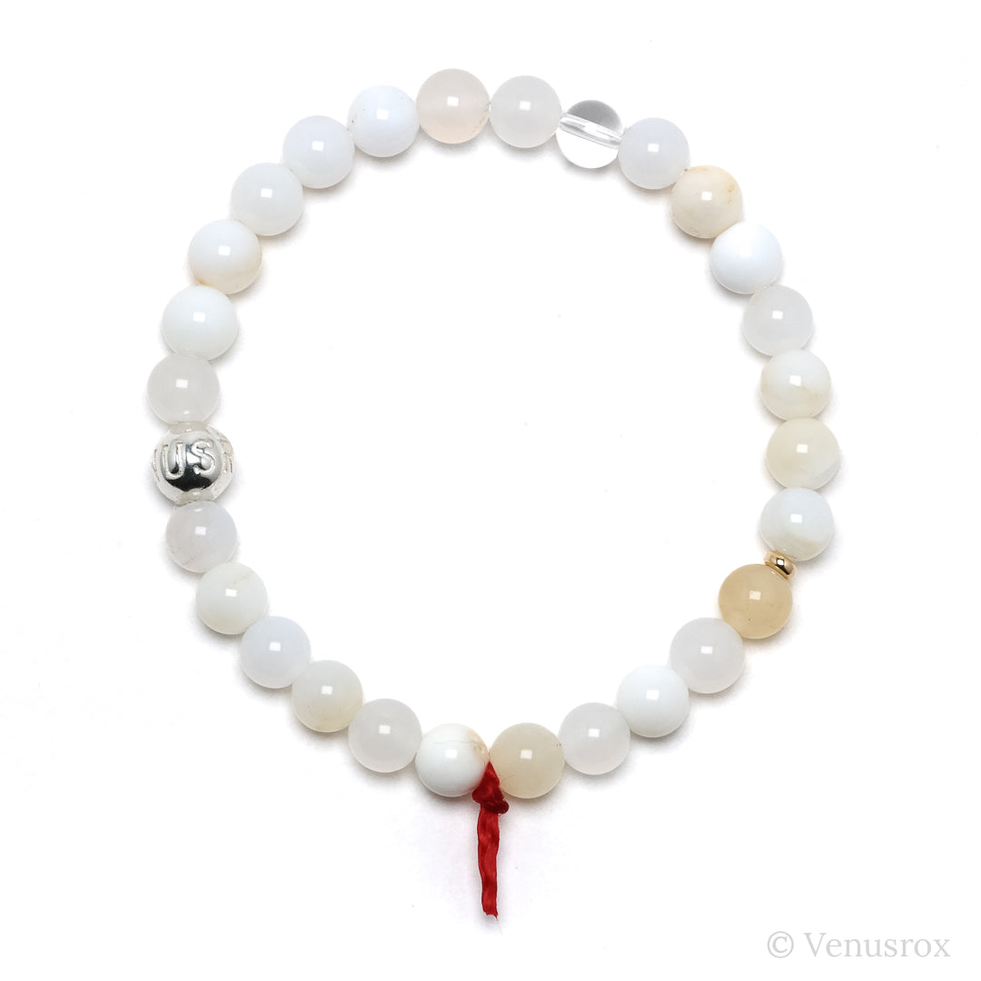 White Opal Bracelet from Madagascar | Venusrox