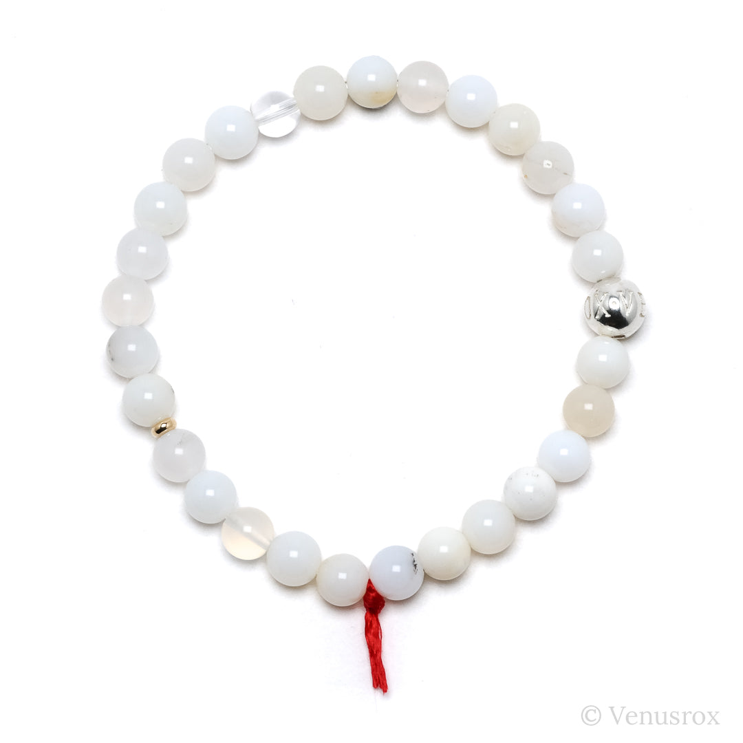 White Opal Bracelet from Madagascar | Venusrox