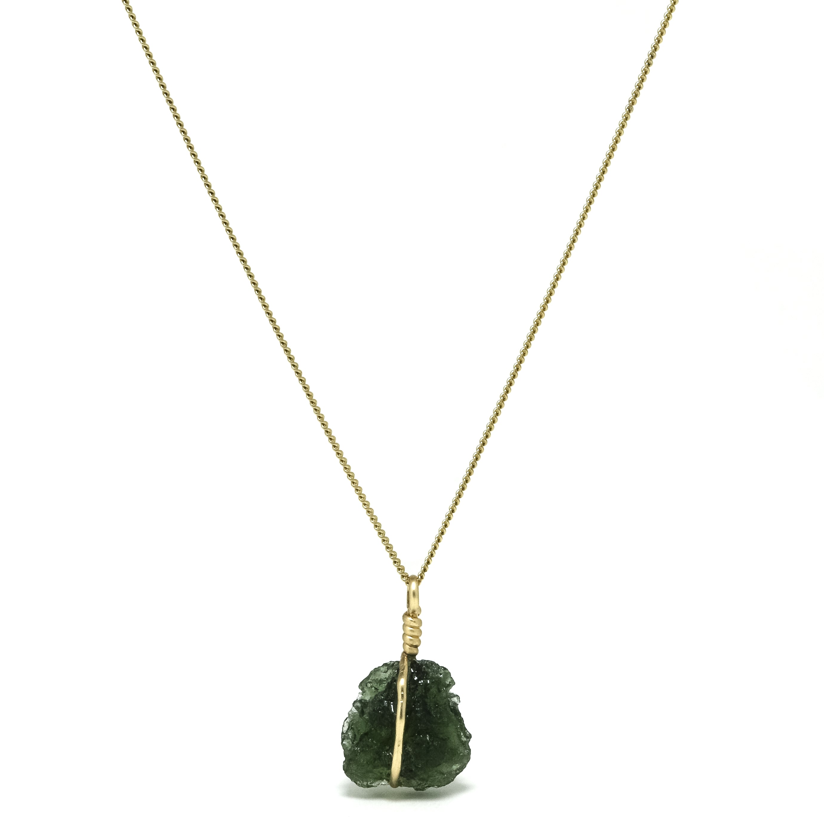 Moldavite Crystal Pendant from Chlum, Czech Republic | Venusrox