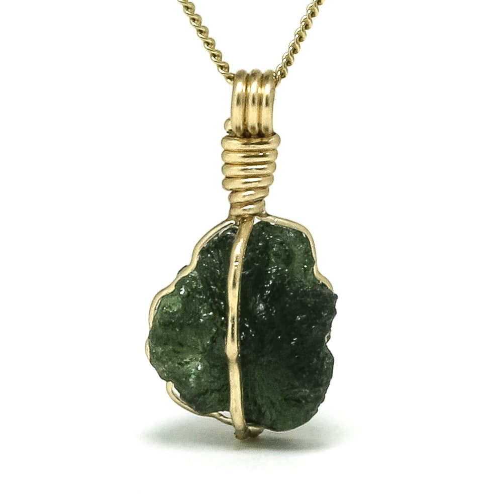 Moldavite Crystal Pendant from Chlum, Czech Republic | Venusrox