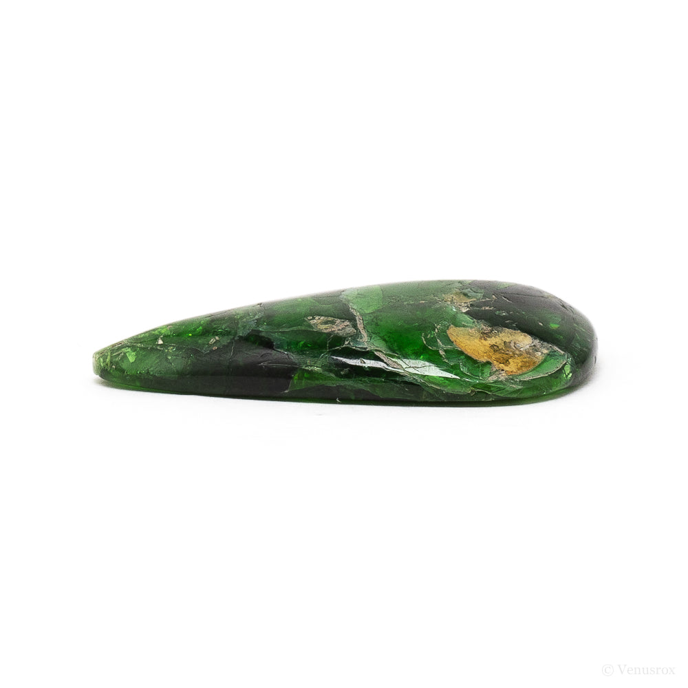 Chrome Diopside Polished Crystal from Sakha, Siberia, Russia | Venusrox