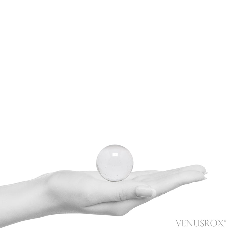 Clear Quartz Polished Sphere from Brazil | Venusrox