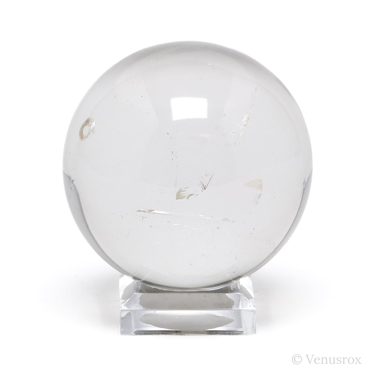 Clear Quartz Polished Sphere from Brazil | Venusrox