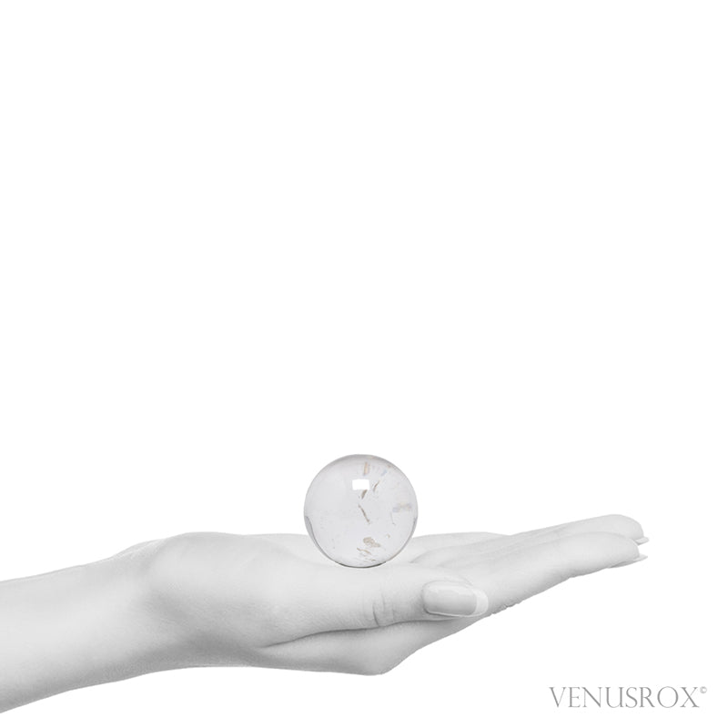 Clear Quartz Polished Sphere from Brazil | Venusrox