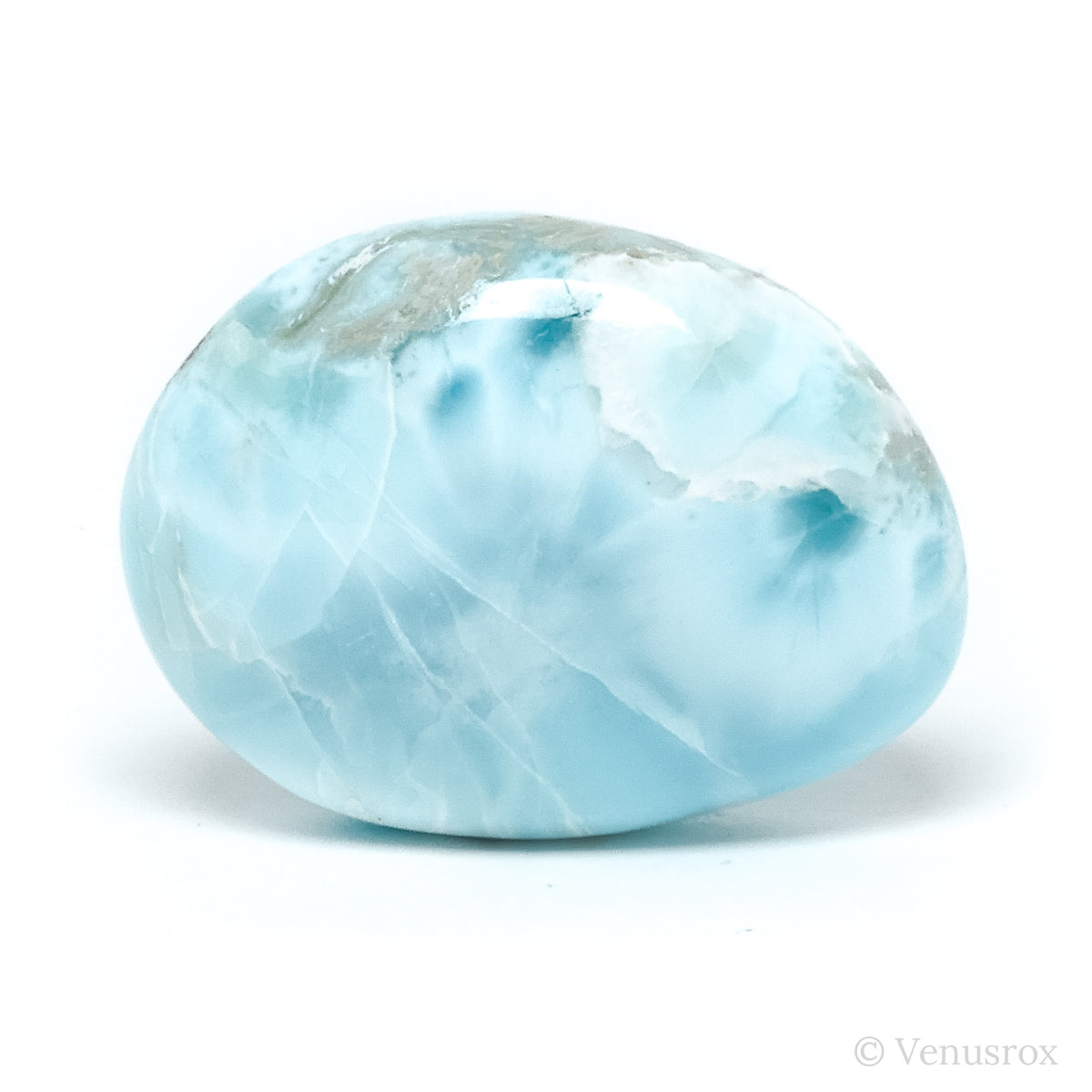 Larimar Polished Crystal from Dominican Republic | Venusrox