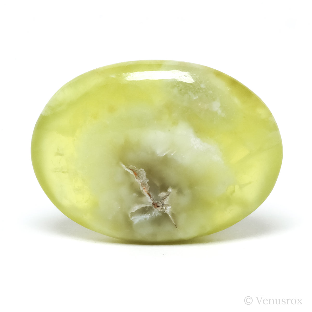 Prehnite Polished Crystal from Wave Hill, Northern Territory, Australia | Venusrox