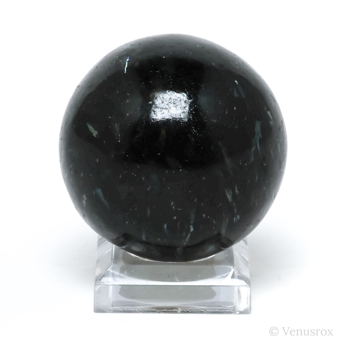 Nuummite Polished Sphere from Greenland | Venusrox