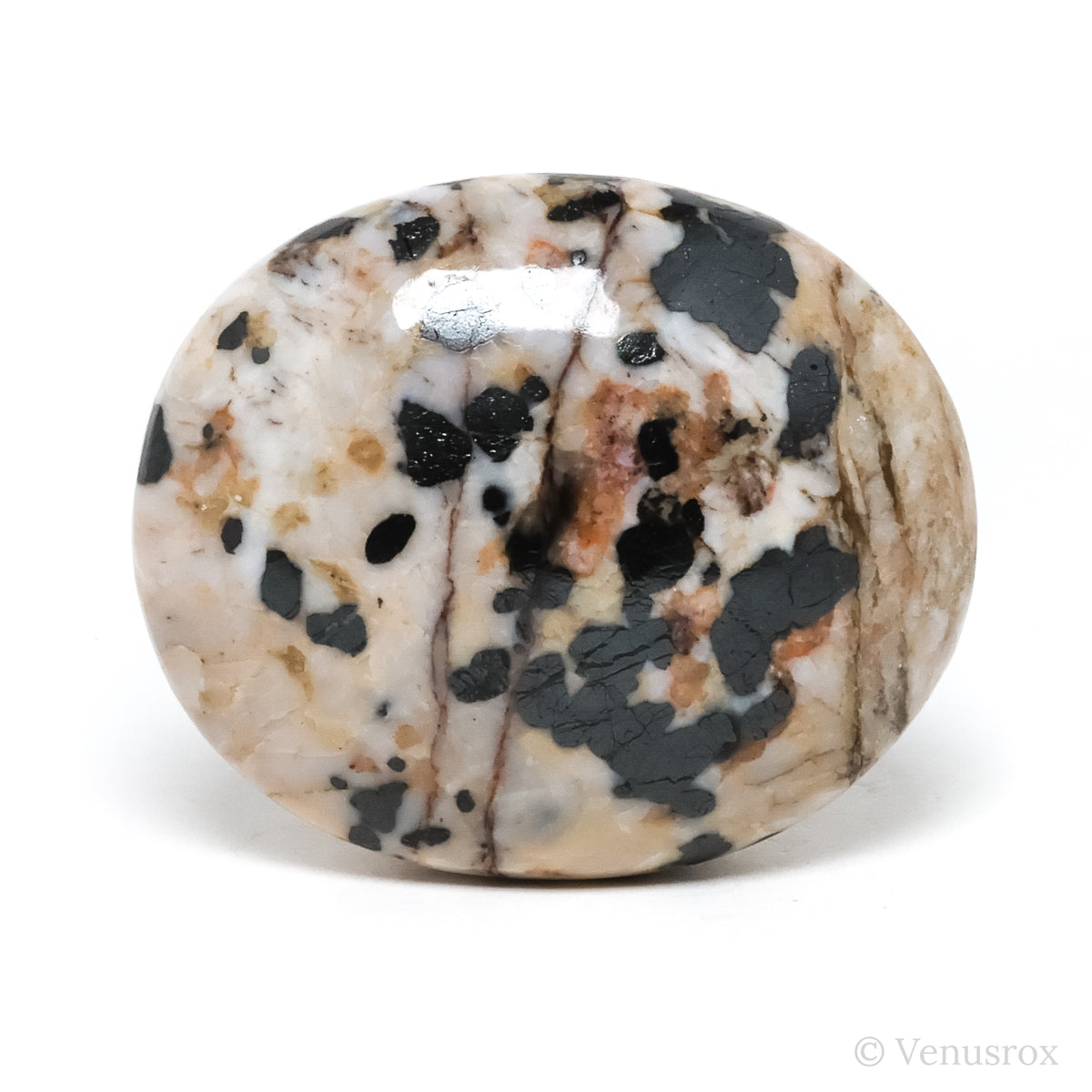 Willemite with Franklinite Polished Crystal from New Jersey, USA | Venusrox