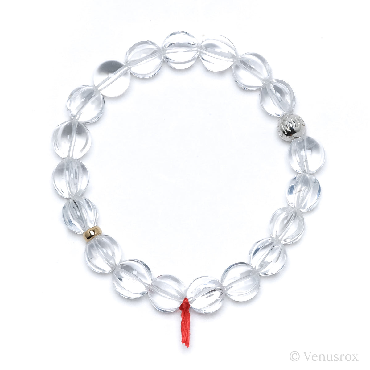 Clear Quartz Bead Bracelet from Brazil | Venusrox