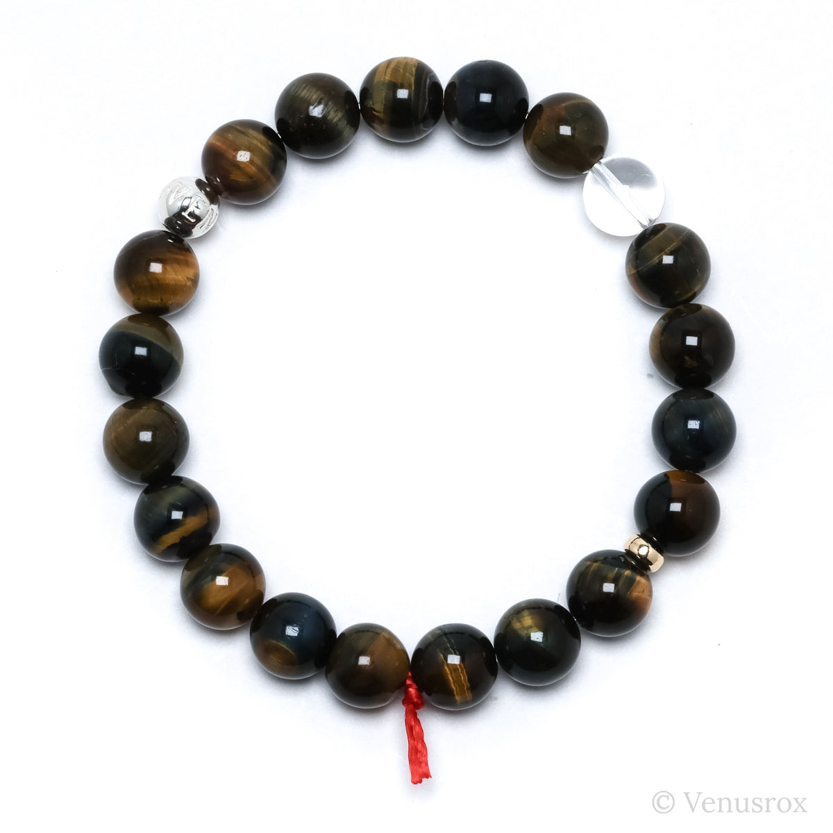Tigers Eye with Falcons Eye Bracelet from South Africa | Venusrox
