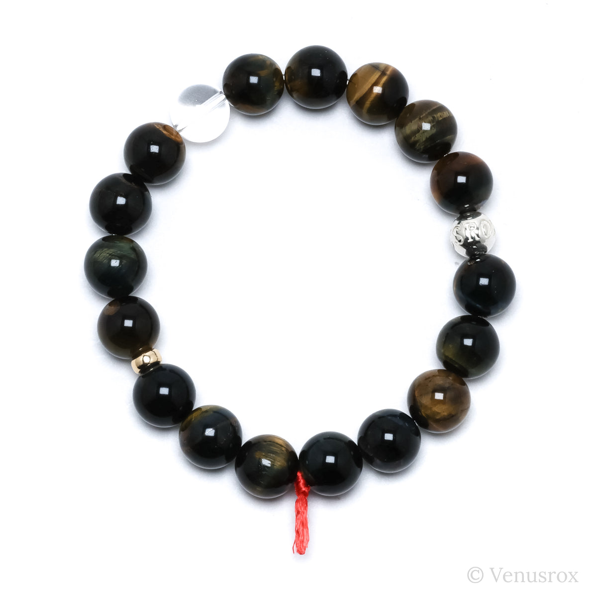 Tigers Eye with Falcons Eye Bracelet from South Africa | Venusrox