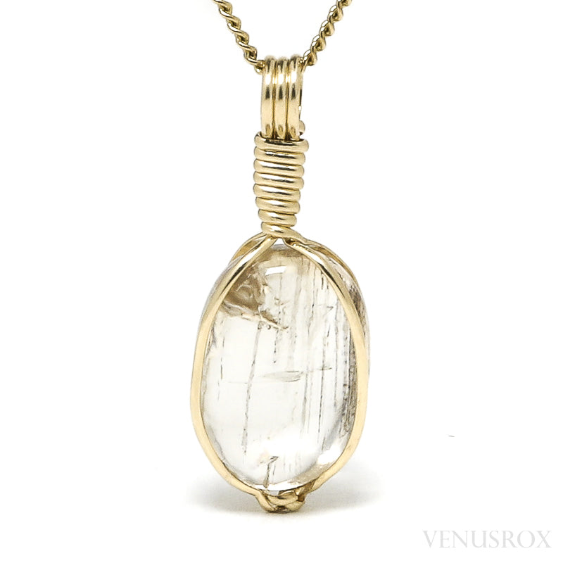 Scapolite Polished Crystal Pendant from India | Venusrox