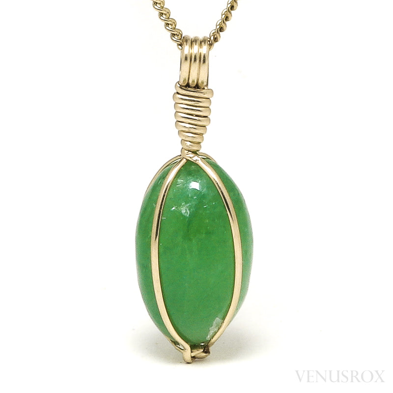 Tsavorite Garnet Natural Crystal Pendant from Tanzania | Venusrox