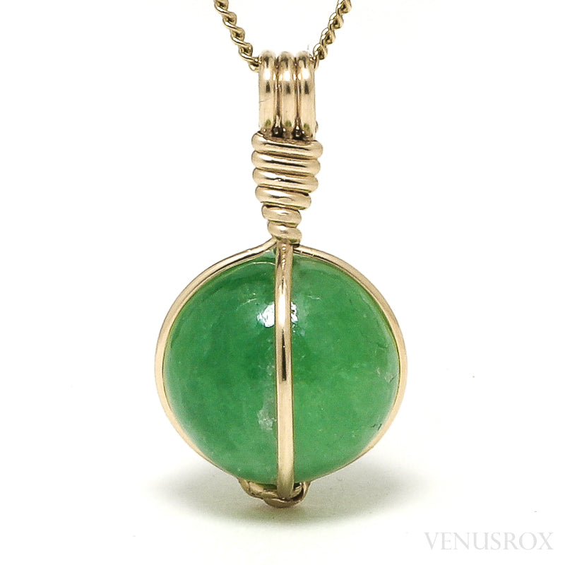 Tsavorite Garnet Natural Crystal Pendant from Tanzania | Venusrox