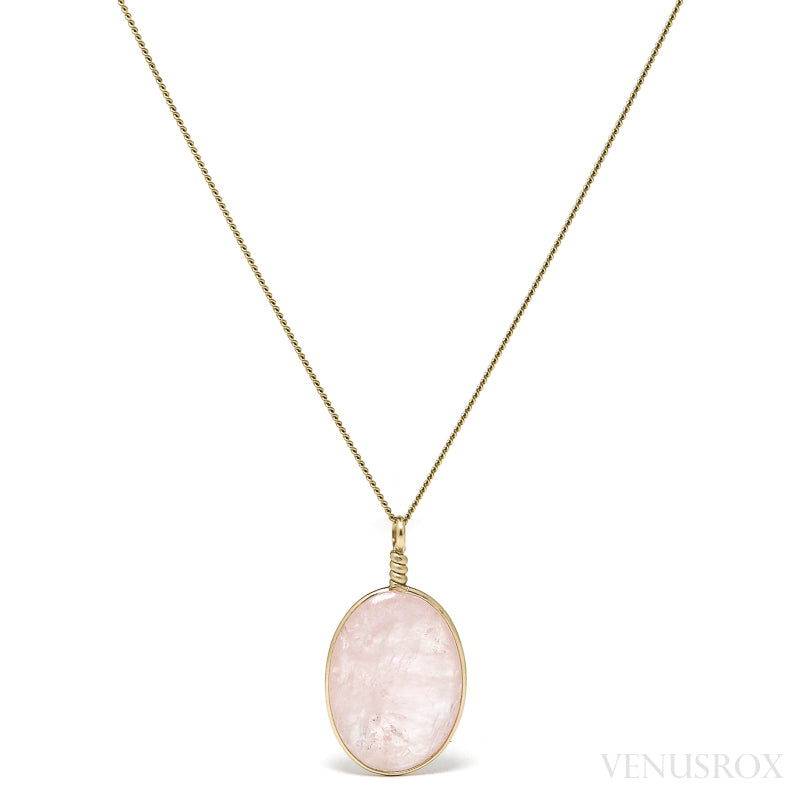 Morganite Polished Crystal Pendant from Brazil | Venusrox
