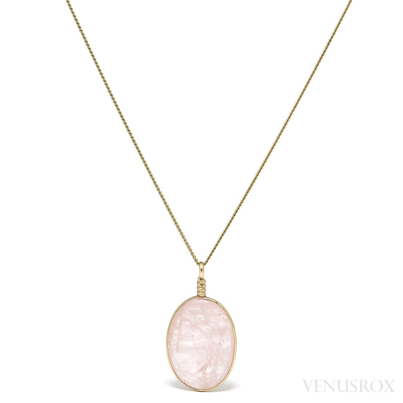 Morganite Polished Crystal Pendant from Brazil | Venusrox