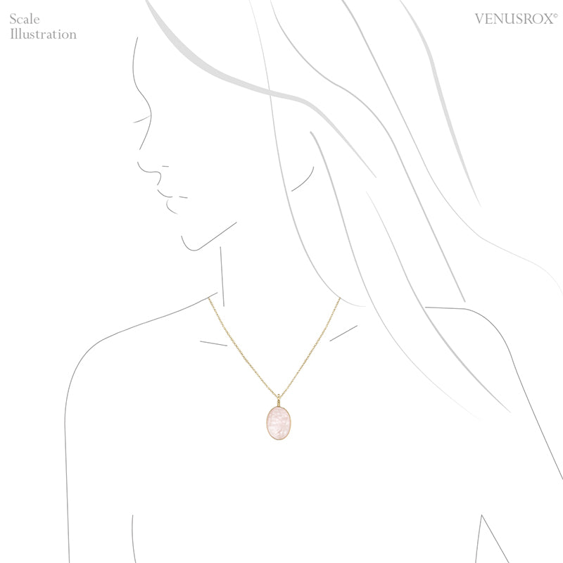 Morganite Polished Crystal Pendant from Brazil | Venusrox