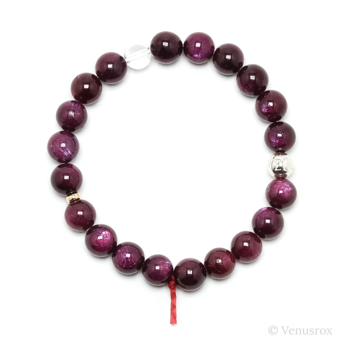 Ruby Bead Bracelet from Tanzania | Venusrox