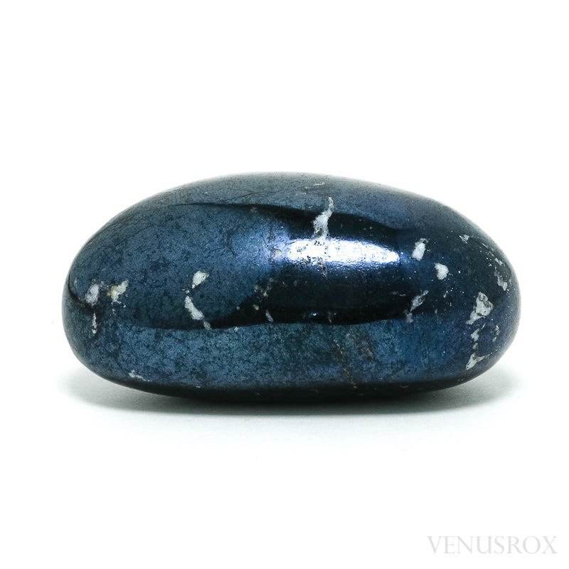 Covellite with Pyrite Polished Crystal from Peru | Venusrox