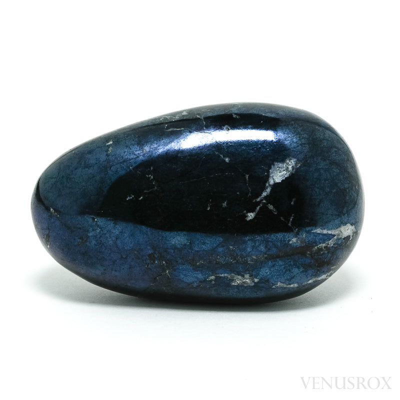 Covellite with Pyrite Polished Crystal from Peru | Venusrox