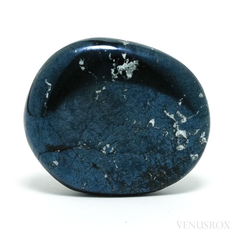 Covellite with Pyrite Polished Crystal from Peru | Venusrox