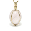 Star Rose Quartz Polished Crystal Pendant from Madagascar | Venusrox