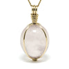 Star Rose Quartz Polished Crystal Pendant from Madagascar | Venusrox