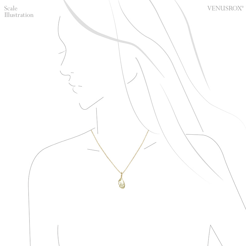 Heliodor Polished Crystal Pendant from Ukraine | Venusrox