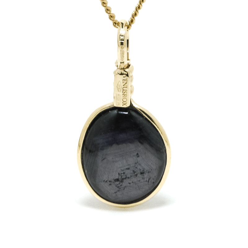 Ruby Polished Crystal Pendant from India | Venusrox