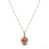 Rhodochrosite Polished Sphere Pendant from Argentina | Venusrox