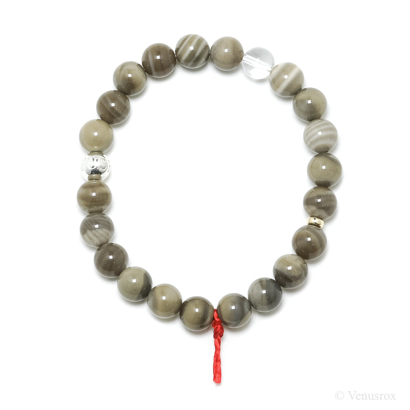 Flint Bead Bracelet from Poland | Venusrox