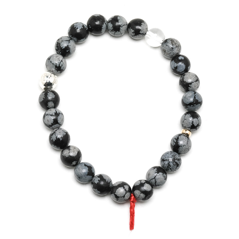 Snowflake Obsidian Bracelet from Mexico | Venusrox