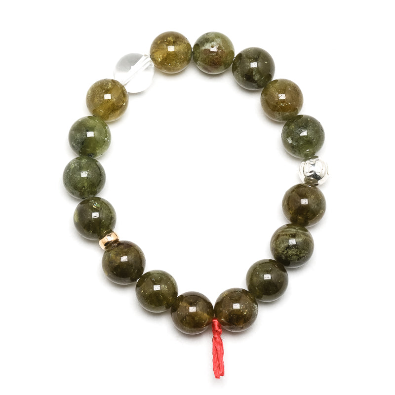 Green Garnet Bracelet from Tanzania | Venusrox