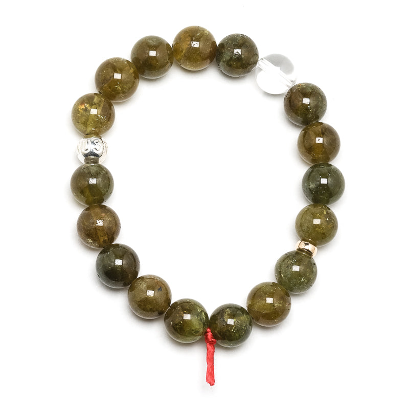 Green Garnet Bracelet from Tanzania | Venusrox
