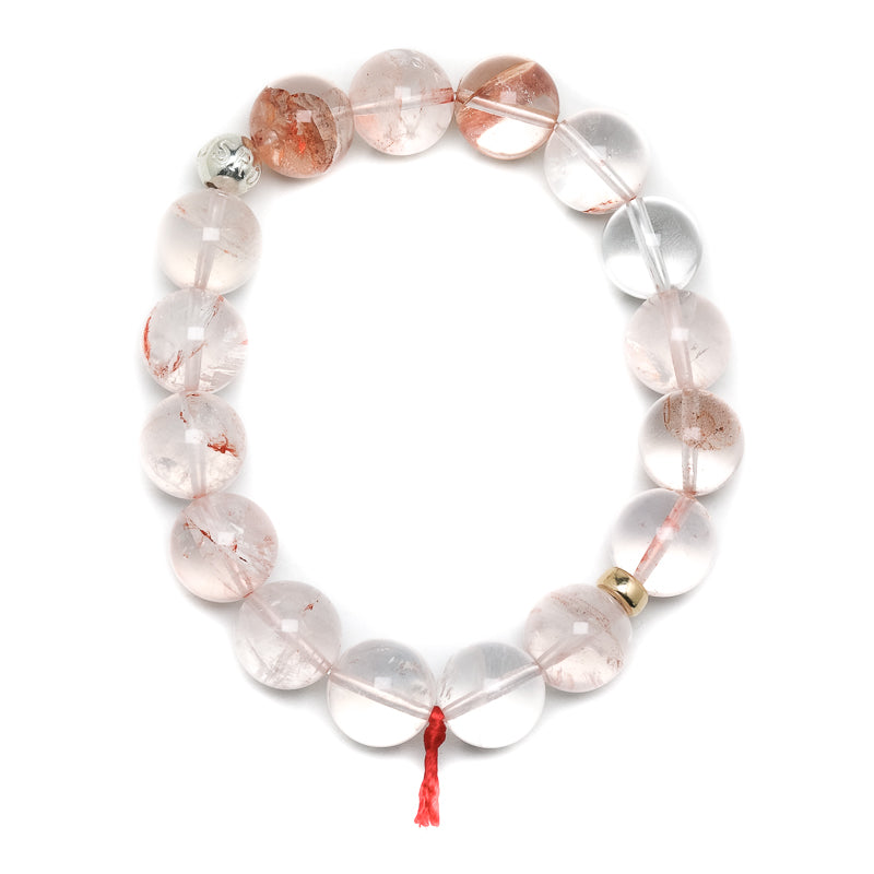 Hematoid Quartz Bracelet from Madagascar | Venusrox