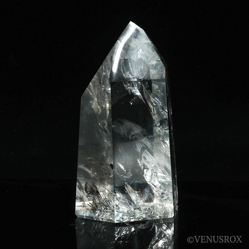 Smoky Lemurian Quartz Polished Point from Brazil | Venusrox