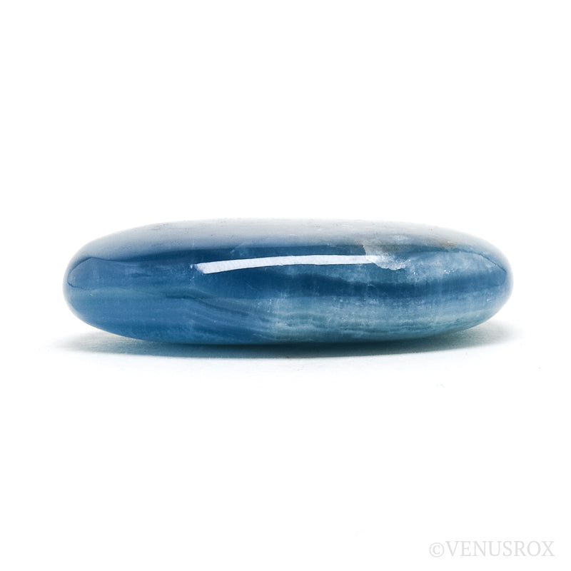 Blue Calcite Polished Crystal from Argentina | Venusrox