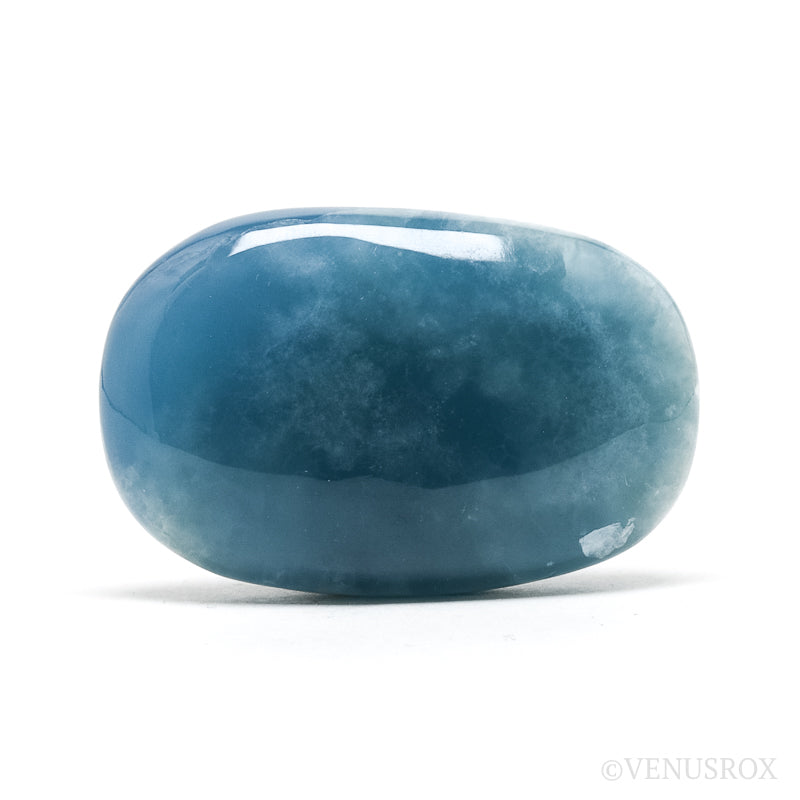 Blue Calcite Polished Crystal from Argentina | Venusrox