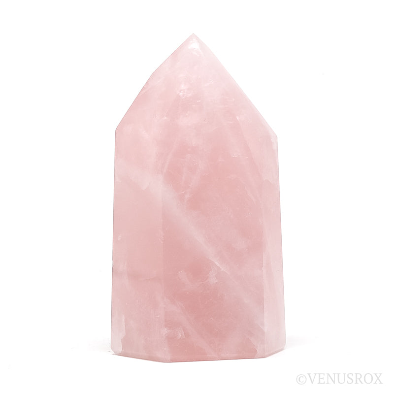 Rose Quartz Polished Point from Brazil | Venusrox