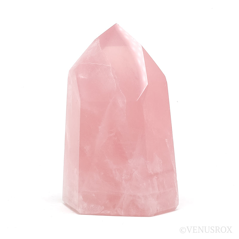 Rose Quartz Polished Point from Brazil | Venusrox