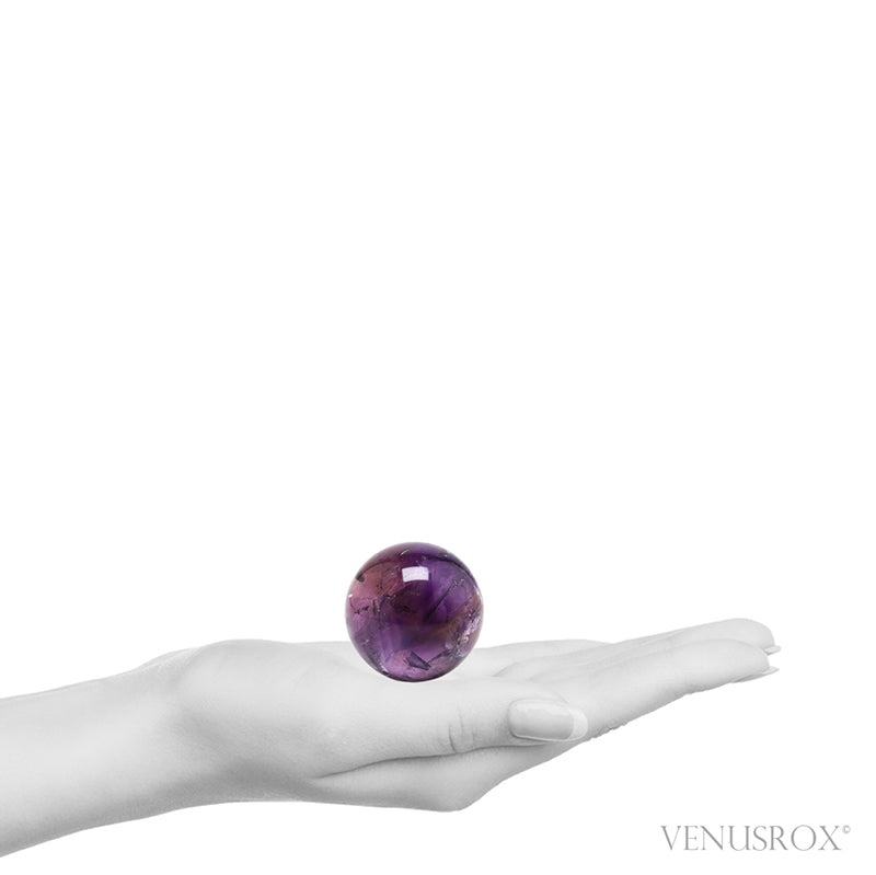 Amethyst Phantom Polished Sphere from Brazil | Venusrox