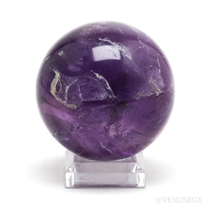 Amethyst Phantom Polished Sphere from Brazil | Venusrox