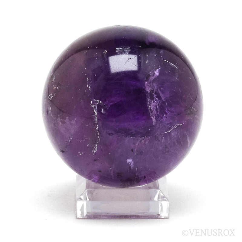 Amethyst Phantom Polished Sphere from Brazil | Venusrox
