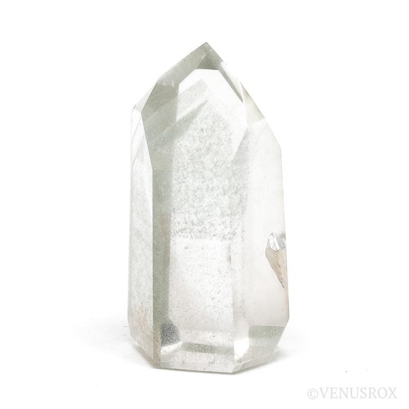 Chlorite Phantom Quartz Polished Point from Brazil | Venusrox