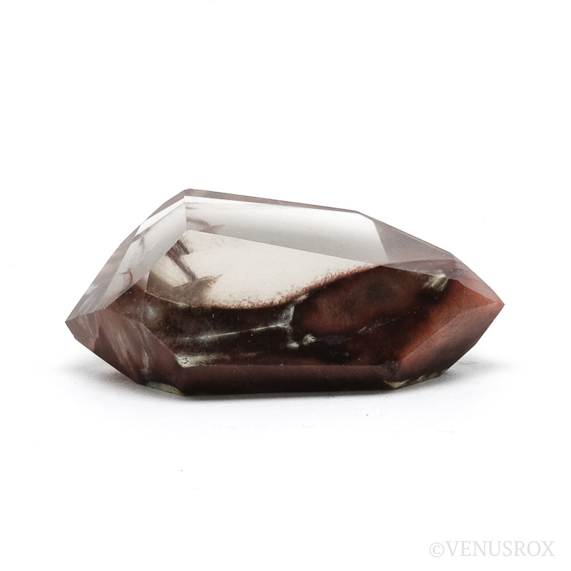 Amphibole Quartz Double Terminated Polished Point from Brazil | Venusrox