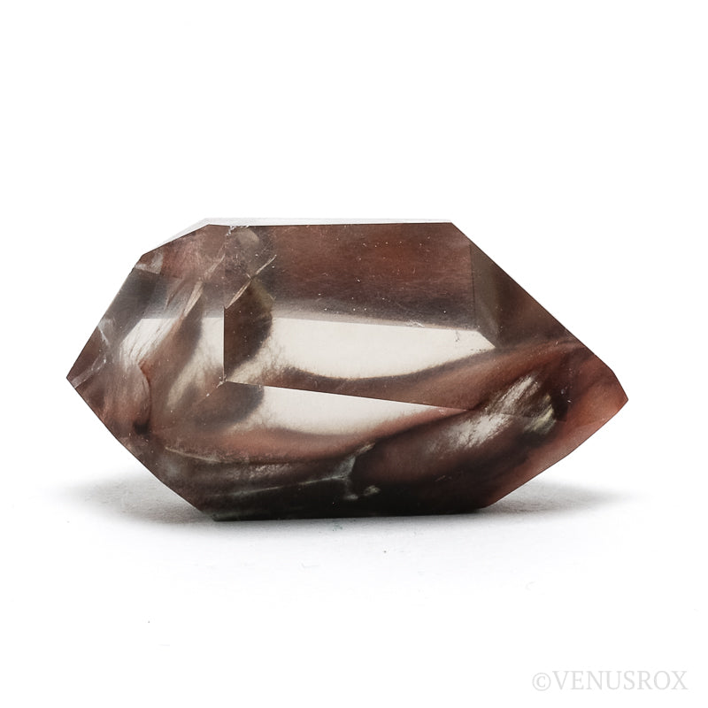 Amphibole Quartz Double Terminated Polished Point from Brazil | Venusrox
