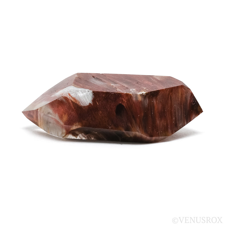 Amphibole Quartz Double Terminated Polished Point from Brazil | Venusrox